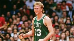 “Larry Bird beat a Celtics reporter in a shootout with his right hand completely taped up”: How the Celtics legend got into a bar fight and inadvertently won $160
