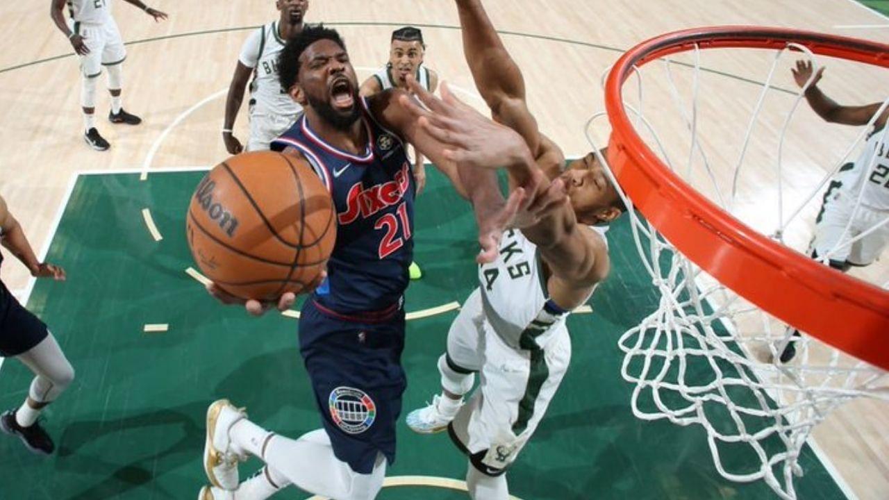 “Joel Embiid is showing Giannis Antetokounmpo who the best big man of the East is”: The 76ers leader records a 42-point double-double to get the better of the Bucks MVP in the 123-120 win