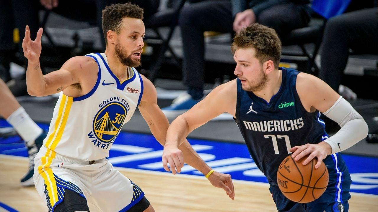 "MVP Luka Doncic is getting underrated by NBA media and I hate to see it!": Mavericks guard's mind-boggling 31 point, 12 assist averages over last 5 games haven't swayed NBA media voters as Steph Curry stays over him in MVP ladder