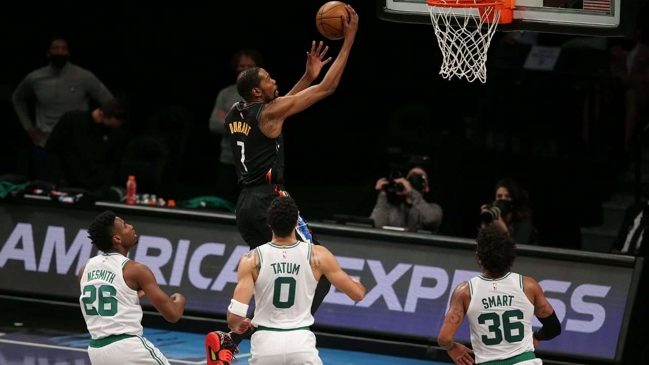 "You gotta pray to stop Kevin Durant": Marcus Smart joins Jrue Holiday in calling the Nets superstar and 2-time Finals MVP the most unguardable NBA player