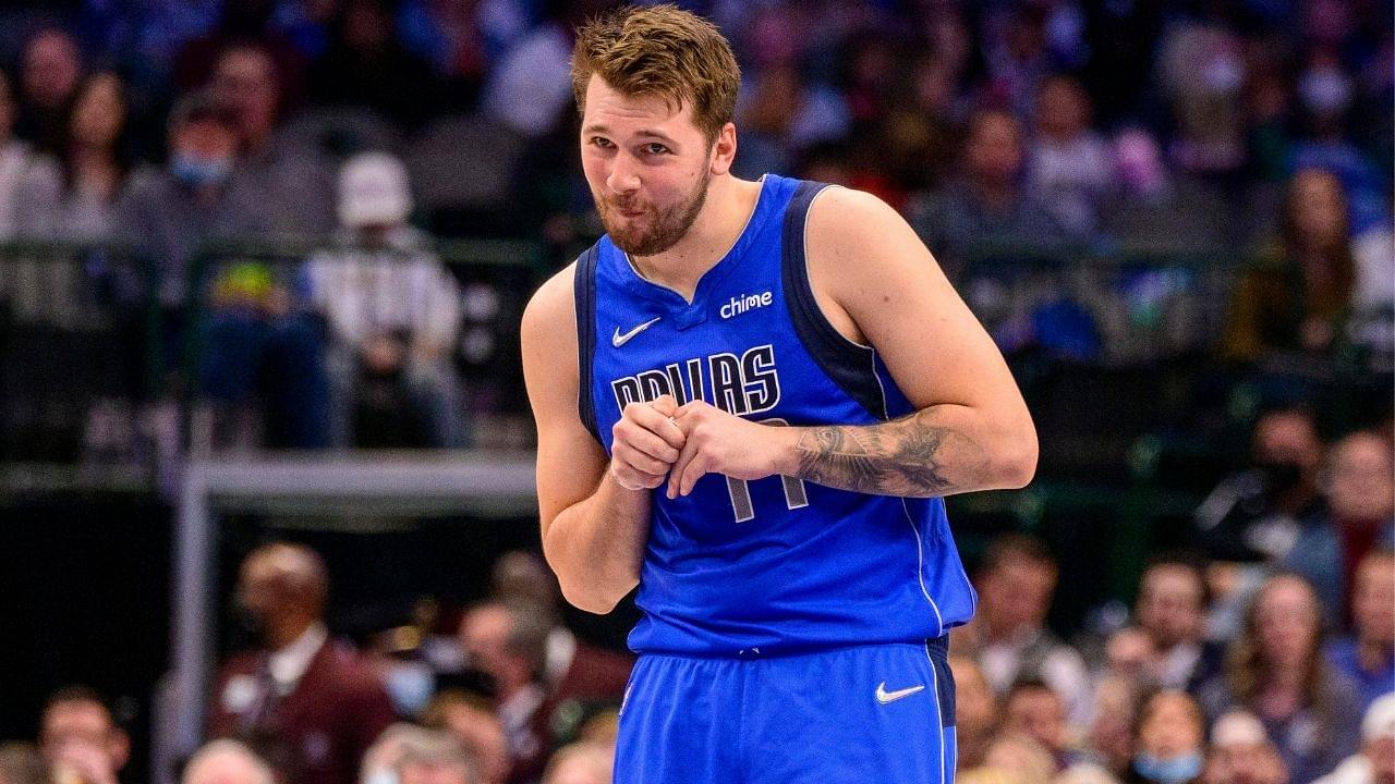 “Well, we might not ever get to see a Luka Doncic Jr now”: NBA Twitter trolls the Mavs MVP for hilariously getting hit in the groin during a pregame shootaround