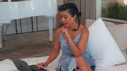 "Imagine getting carried by Kourtney Kardashian" - VALORANT fans go crazy over Kourtney Kardashian sharing an image of her playing the popular FPS
