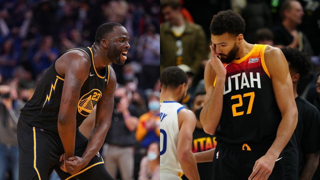 "It has to be Rudy Gobert, I mean, the man cried on national television when he didn't make the All-Star team": Draymond Green continues to mock the Jazz center to date 
