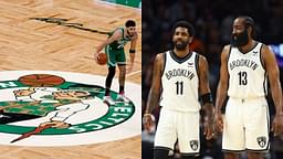"The Celtics are coming to avenge Kyrie Irving's stomp on Lucky the logo!": Jayson Tatum and Co. have a chance to post a better record than the Nets since Uncle Drew's actions in the 2021 Playoffs