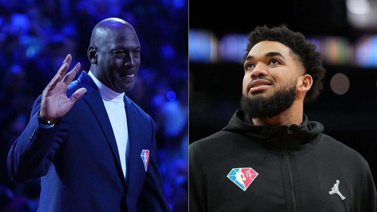 “Michael Jordan looked at me and said ‘I seen what you did to my team, f*ck you’”: Karl-Anthony Towns discloses the hilarious conversation he had with the Bulls GOAT during the ASG