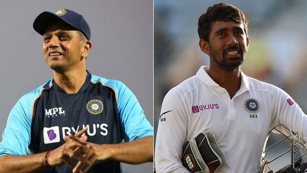 "I have a deep respect for Wriddhiman Saha": Rahul Dravid exclaims he's not hurt by Wriddhiman Saha's words pertaining to indirect suggestion for his retirement