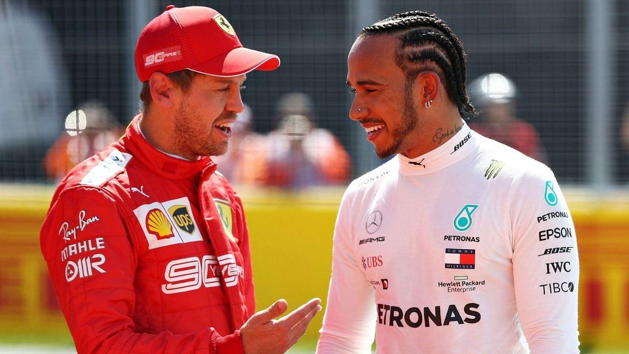 "I wonder when you did your hair? I have asked you some years ago": When Sebastian Vettel asked Lewis Hamilton about his sudden hair growth