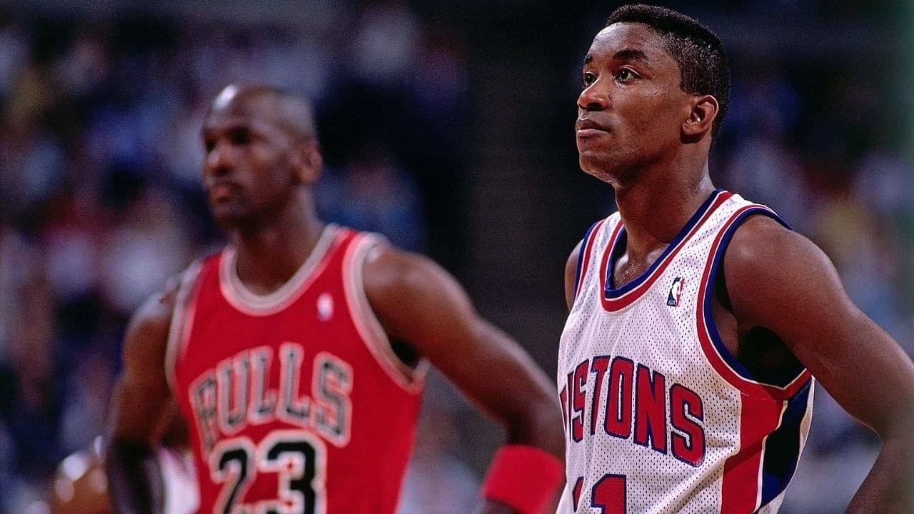 "Isiah Thomas is making a GOAT case for LeBron James because he still has PTSD from Michael Jordan": The 2x NBA Champion makes a case for the King to be ahead of His Airness, if he crosses Kareem Abdul-Jabbar