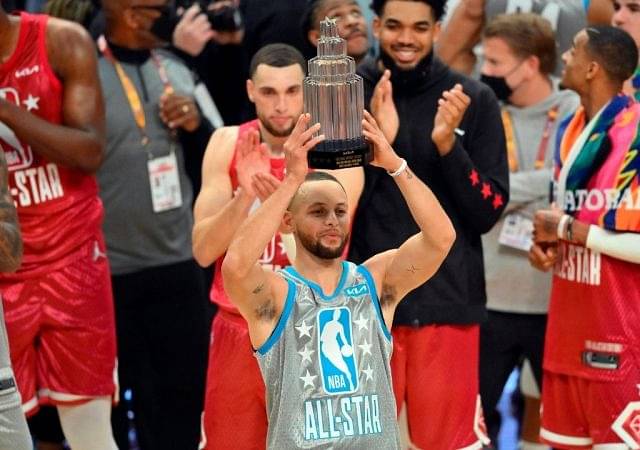 "If one guy became a better shooter than Stephen Curry, how crazy would that be?": Nicolas Batum and the rest of NBA Twitter celebrities are awed by the Warriors legend's 16 3-pointer performance at the 2022 Cleveland All-Star Game