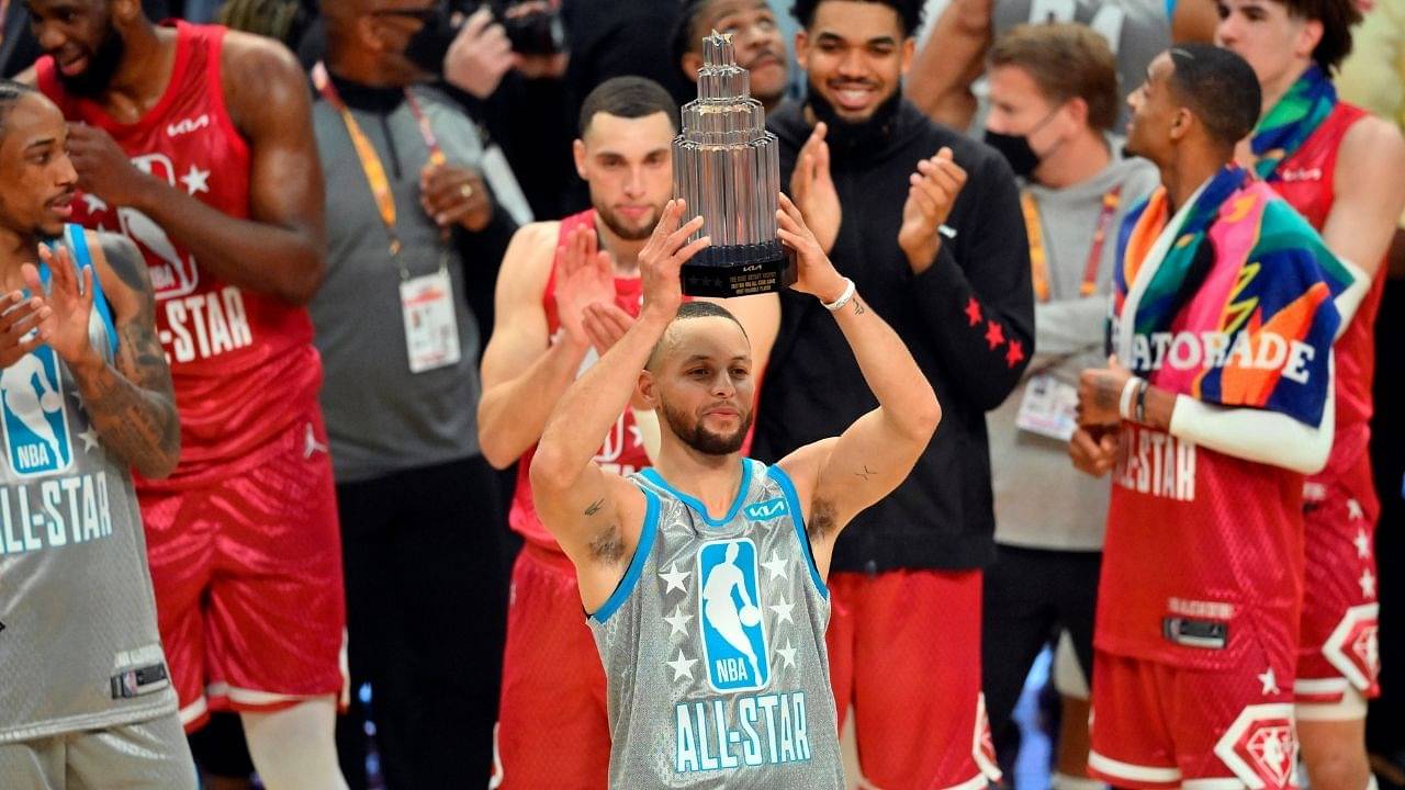 "If one guy became a better shooter than Stephen Curry, how crazy would that be?": Nicolas Batum and the rest of NBA Twitter celebrities are awed by the Warriors legend's 16 3-pointer performance at the 2022 Cleveland All-Star Game