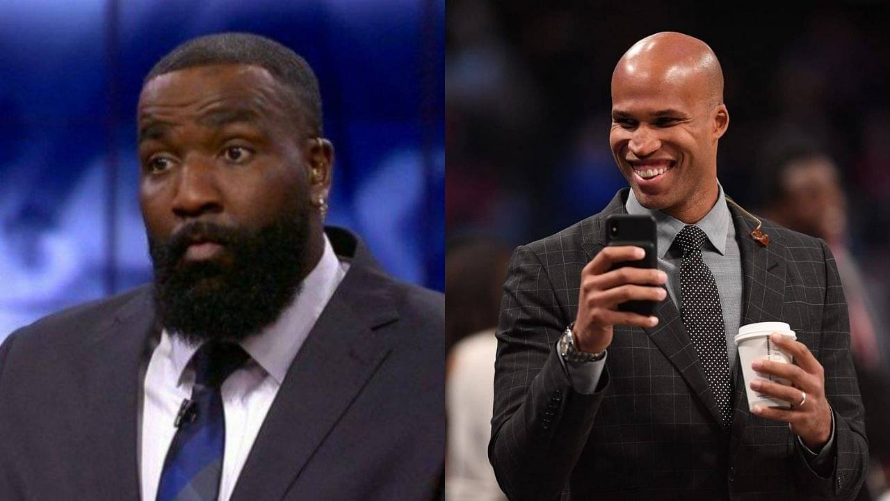 “Kendrick Perkins stopped playing basketball two years before he retired”: Richard Jefferson hilariously goes at the former Celtic big-man during the All-Star Celebrity Game