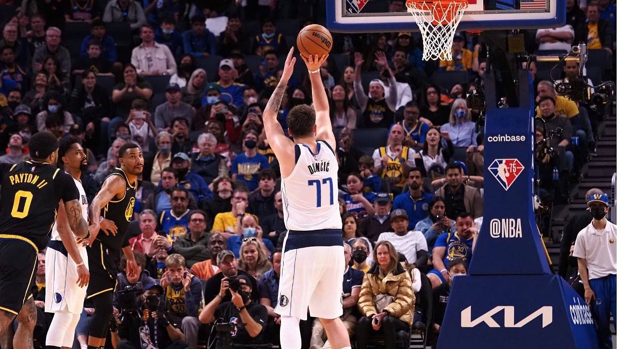 "Unlike LeBron James, Luka Doncic was not afraid to get fouled!": Skip Bayless finds a way to call out the Lakers superstar after Mavericks bounce back from a 21-point deficit against Warriors
