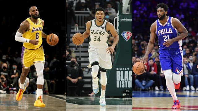 “This MVP race has to be the most exciting one we’ve had in many years”: NBA Twitter reacts as LeBron James, Embiid, and Antetokounmpo simultaneously record 25+ points in 17 straight games