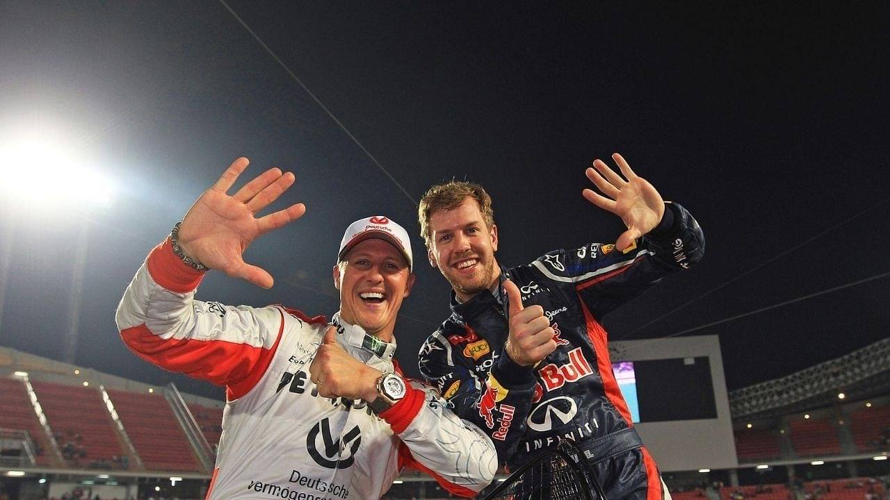“I said when you’re 40, it starts to be downhill: Sebastian Vettel recalls funny conversation he had with Michael Schumacher following the completion of the Race Of Champions