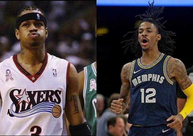 "Ja Morant is one of the chosen ones!": Sixers' legend Allen Iverson showers praise on Grizzlies' star after his game-winner against Minnesota last night