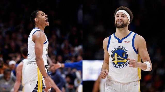 "Klay Thompson and Jordan Poole put up numbers no Warrior has since Stephen Curry and Kevin Durant!": Warriors' duo becomes the second pair under Steve Kerr to record 30, 5 and 5 in the same game