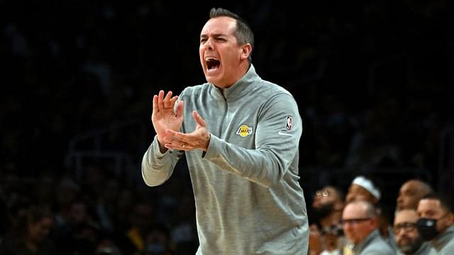 "This Robot voice Frank Vogel perfectly represents this Lakers season!": NBA Twitter slays Lakers head coach after LeBron James and co severely underperform in 2021-22