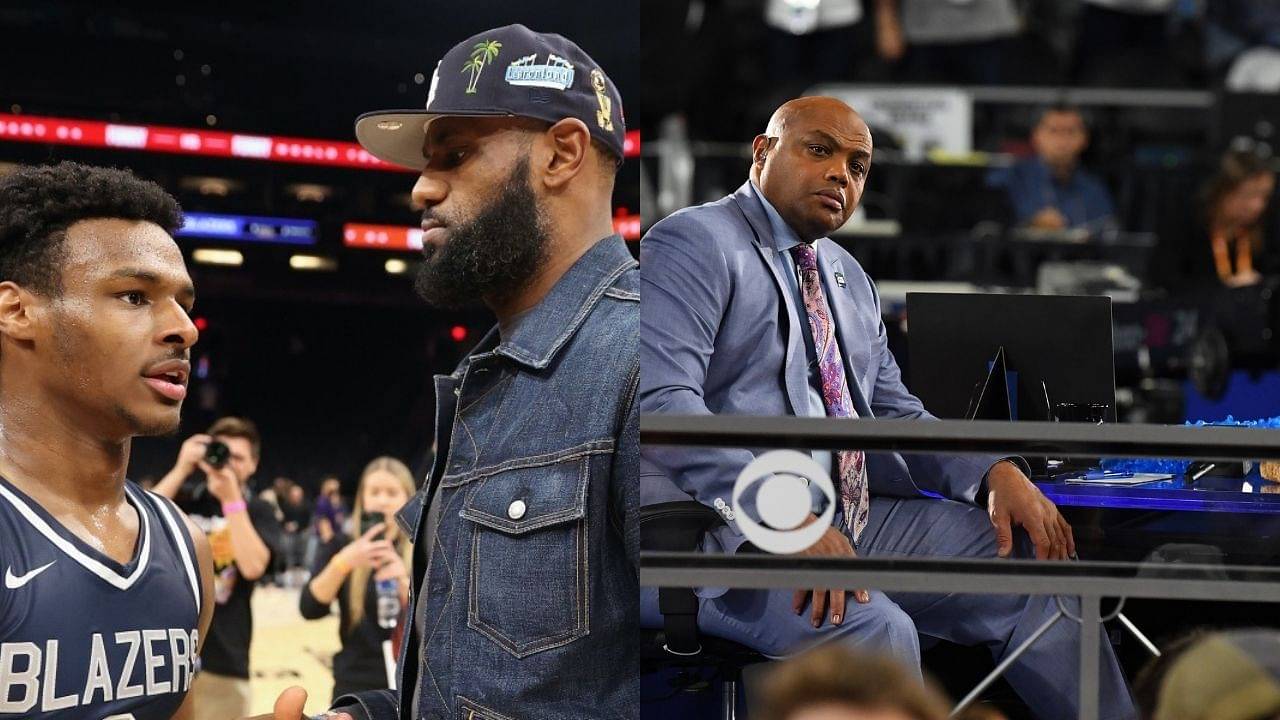 "Bronny James, c'mon, we need you out of Sierra Canyon": Charles Barkley requests LeBron James' eldest son to come to the Lakers' aid after their embarrassing loss against the Clippers