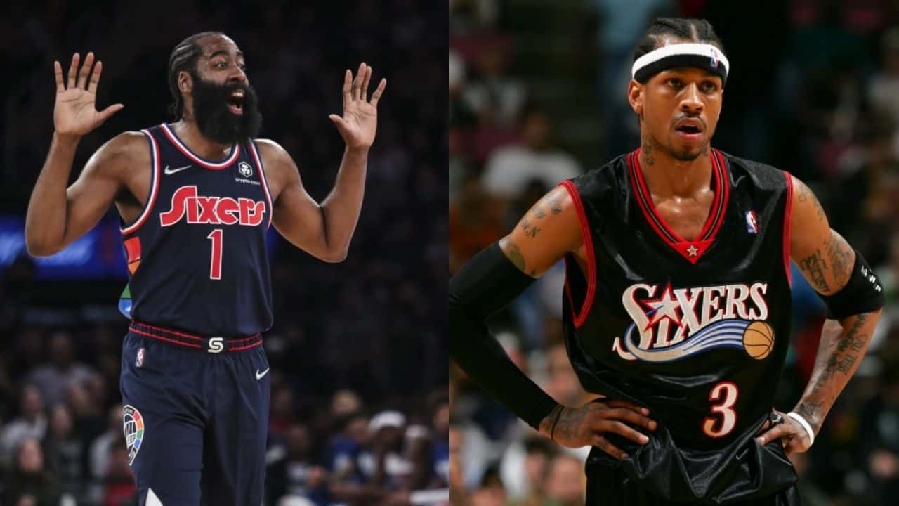 "The fans in Philadelphia are the best, Home killa!" James Harden has Allen Iverson's