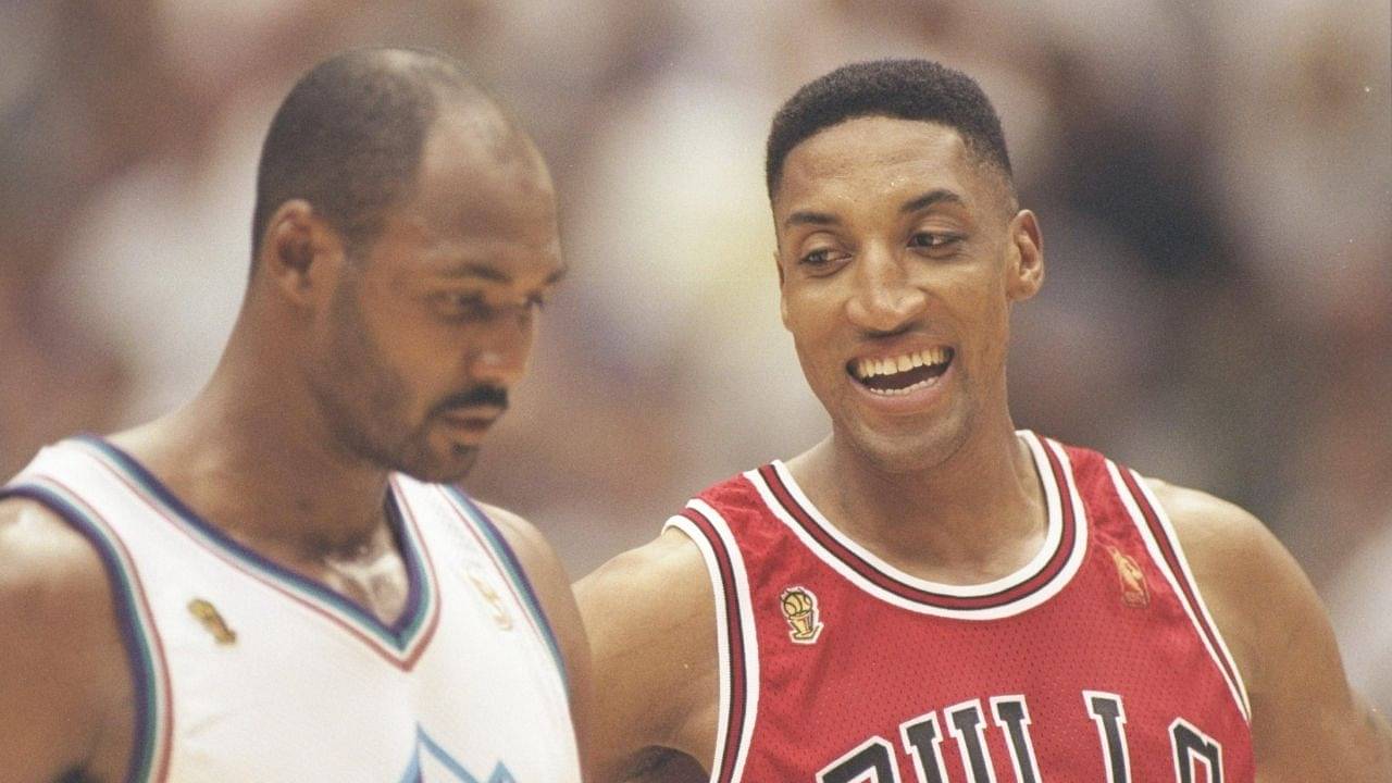 “My trash talk towards Karl Malone was the great line in NBA history”: Scottie Pippen defended his own ‘Mailman doesn’t deliver on Sunday’ line from the Bulls Finals win