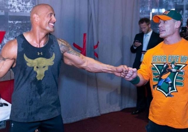 John Cena says he wants to share the screen with The Rock