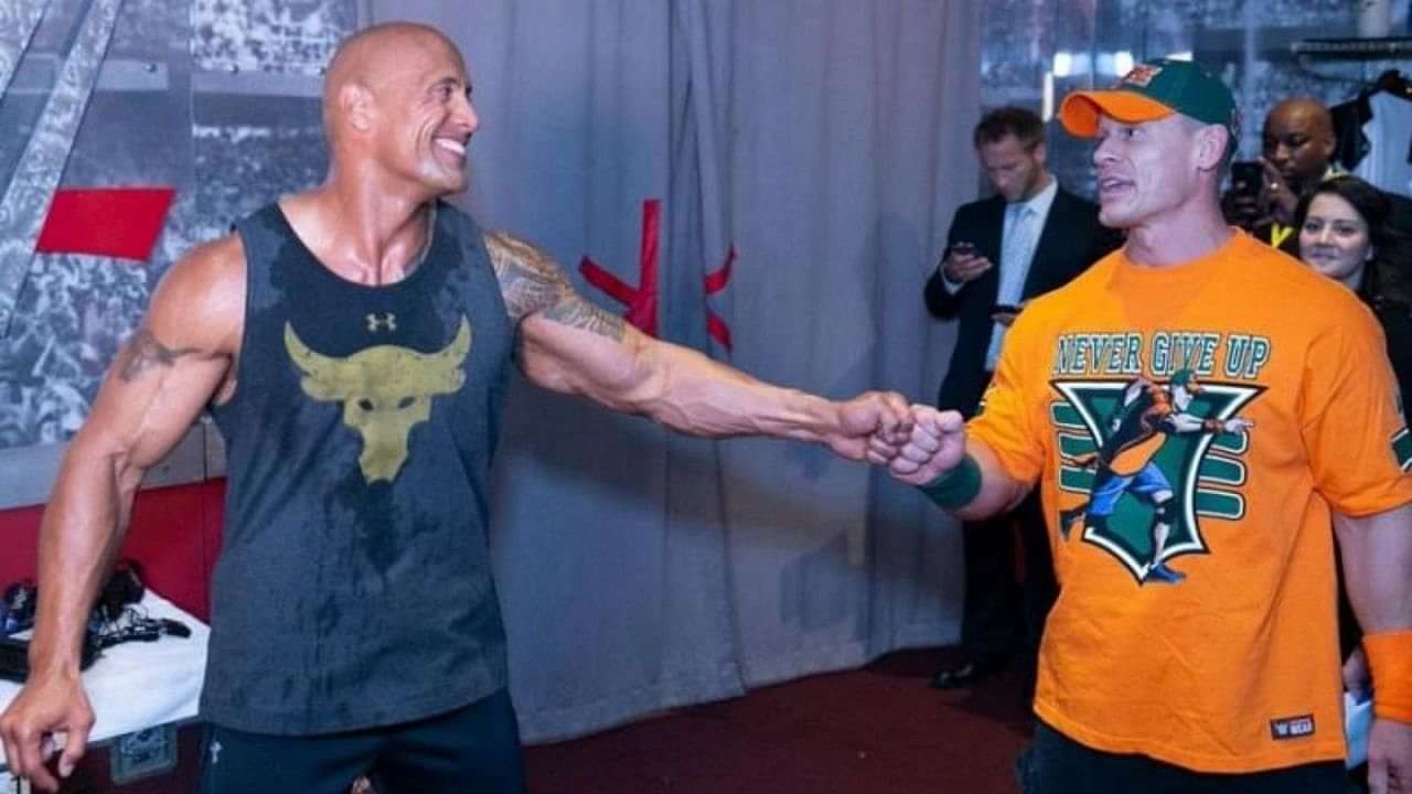 John Cena says he wants to share the screen with The Rock