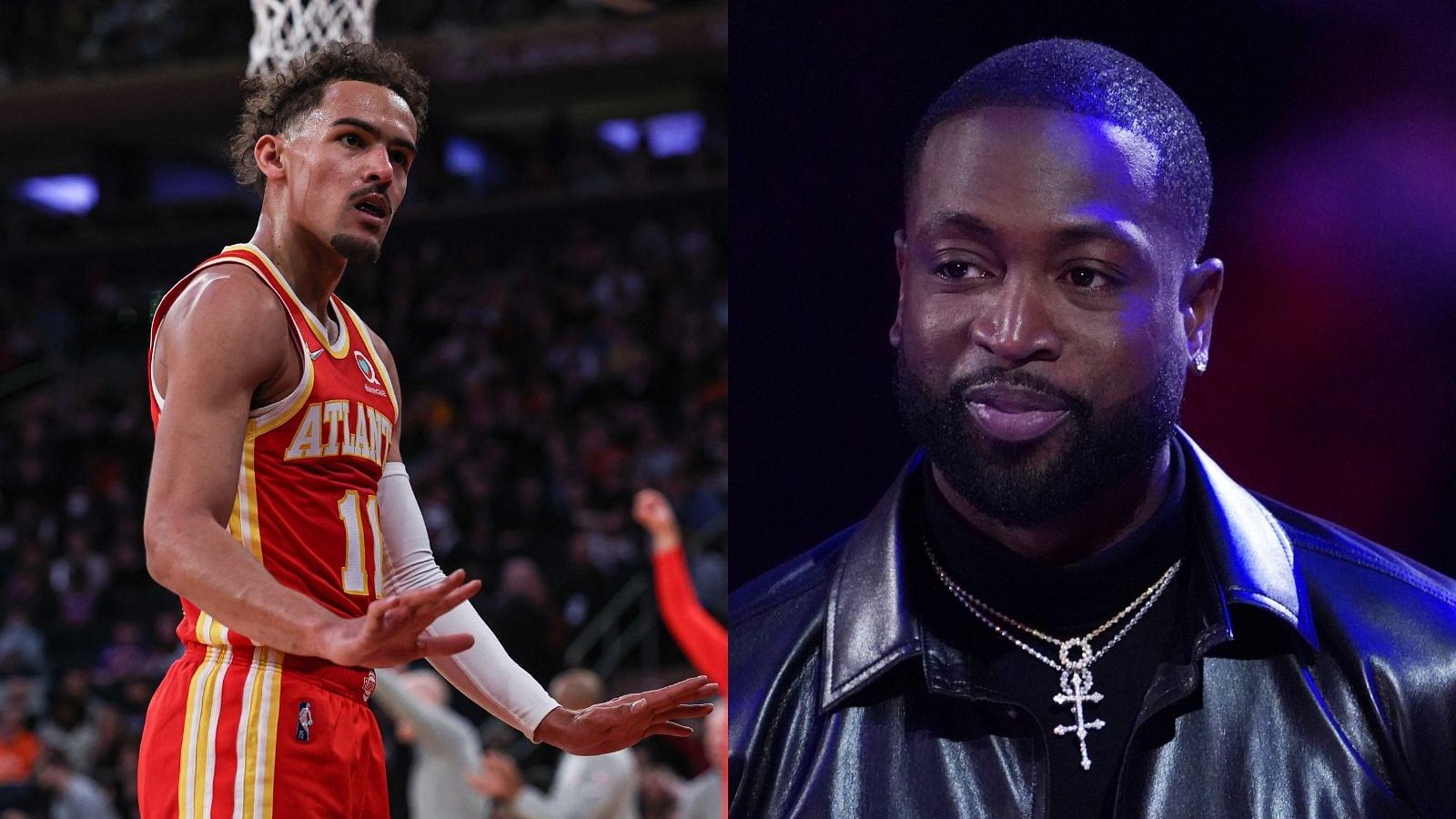 "Dwyane Wade predicted Trae Young would go off for 45 points at MSG": Miami Heat legend prophecy comes precisely true as Hawks superstar obliterates NYC