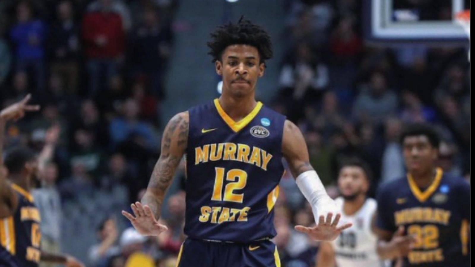 "Murray State guard leaps over 6'8 defender for a monster dunk!": When a 6'3 Ja Morant posterized a UT Martin power forward in the most atrocious fashion