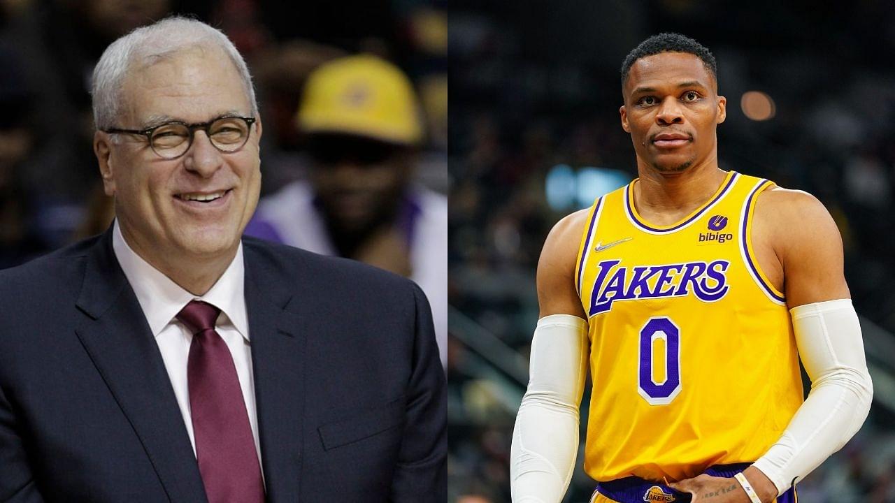 "Phil Jackson has been in frequent touch with Lakers owner and ex-fiance Jeanie Buss regarding the Russell Westbrook situation": The Zen Master might hold the key to overturn Brodie's fortunes