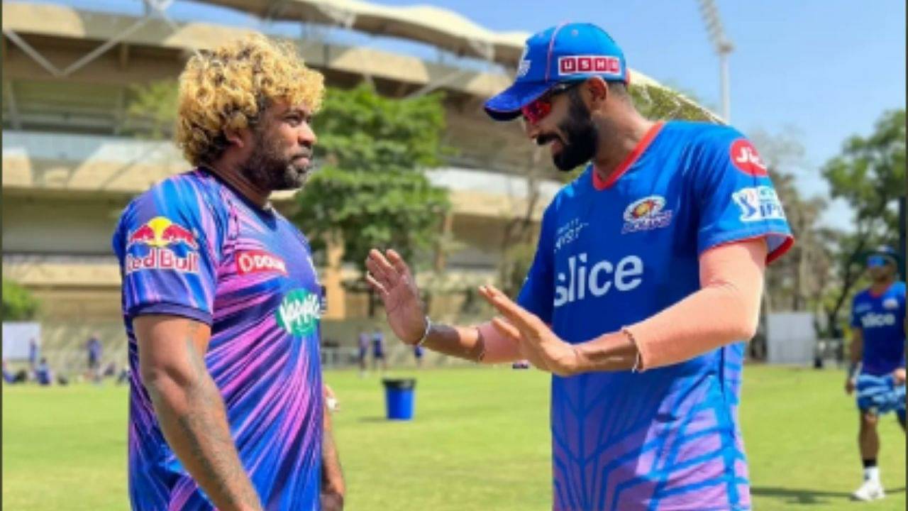 "Mali, it's always a pleasure and fun speaking with you": Jasprit Bumrah reunites with Lasith Malinga; reminisces fun moments with former MI pacer and present RR fast bowling coach