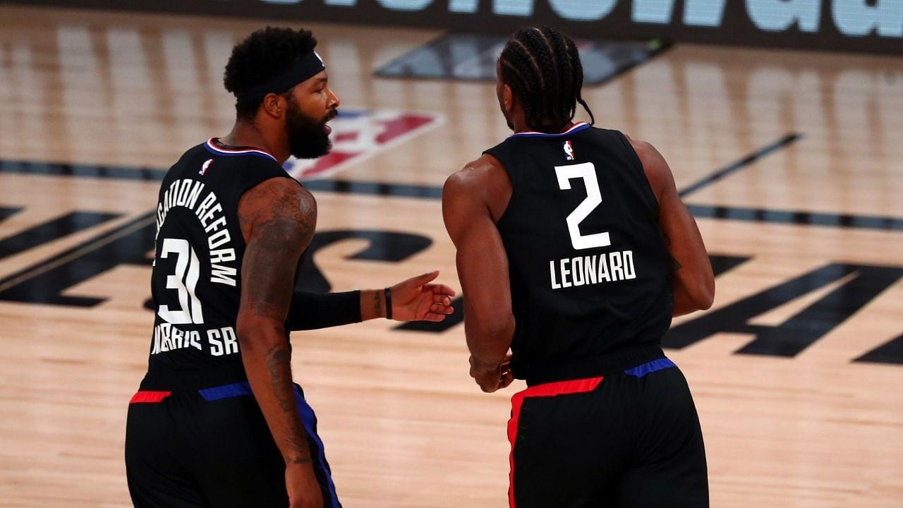 "Man, I really left the Raptors for this?!": When Kawhi Leonard gave Marcus Morris the Death Stare on the Clippers Bench