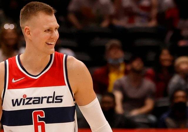 "There's a reason they call him The Unicorn, Kristaps Porzingis is a hell of a player": Kyle Kuzma is excited to play alongside the 7'3 Latvian as he scores 25 points in Wizards debut
