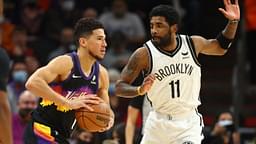 "Devin Booker is the MVP!!": Kyrie Irving seconds Isiah Thomas' take on the Suns guard getting his due after the latter drops 49-points on MVP Nikola Jokic