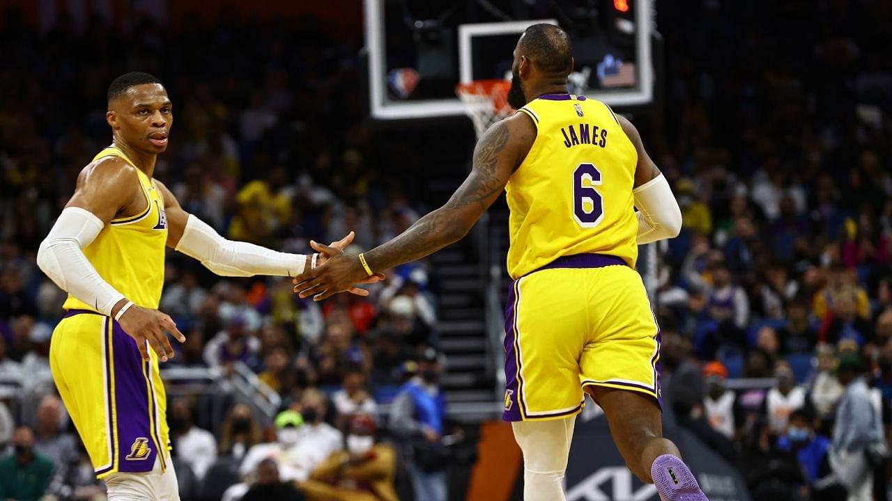 "LeBron James has been worse than Russell Westbrook since the All-Star break!": The Lakers' superstar, despite putting up excellent numbers, has been hurting the team more than Brodie