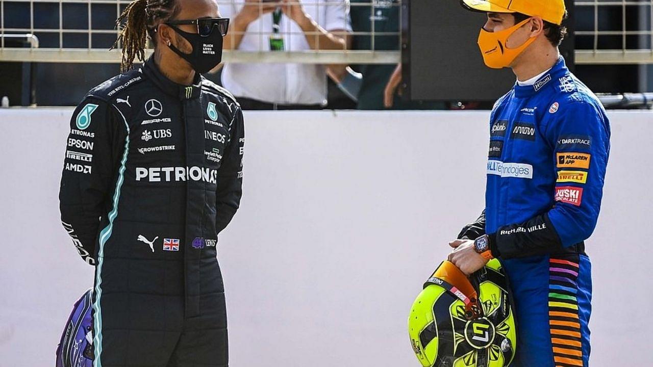 "I was using yellow before you were born"– Lewis Hamilton trolls Lando Norris after McLaren star tries to be cheeky with seven-time world champion