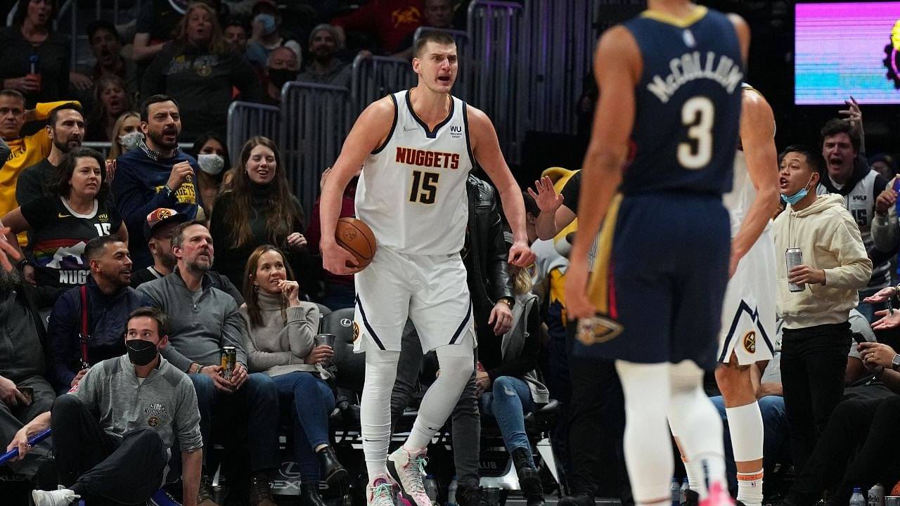 "Nikola Jokic saw LeBron James go off last night and said 'Watch this!'": NBA Twitter lauds reigning MVP's stupendous 30 point outing in 4th quarter and OT of the Nuggets' W tonight