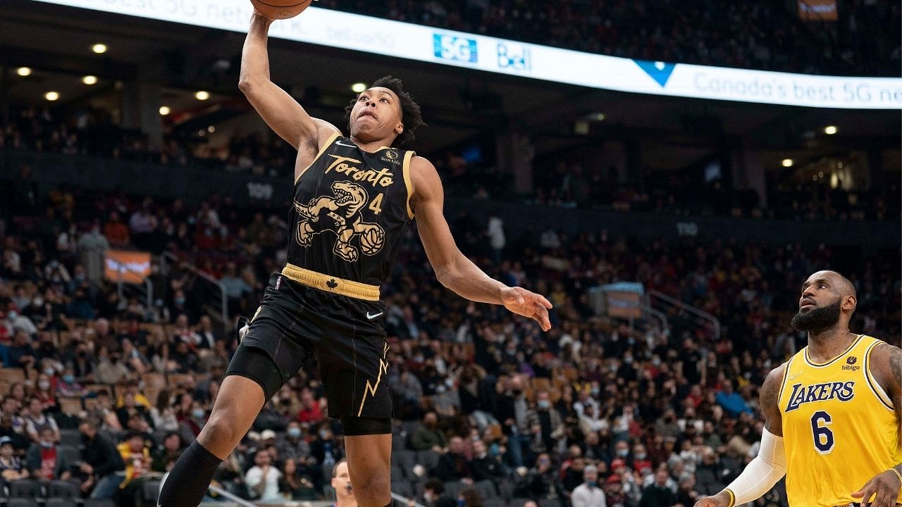 Charles Barkley picks Raptors' Scottie Barnes to win Rookie of the