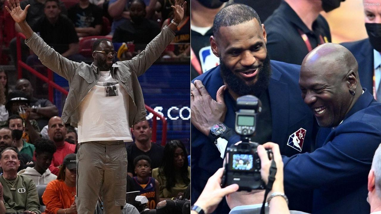 “Both Michael Jordan and LeBron James are incredible and great”: Draymond Green uses an interesting Apple-Google-Amazon comparison to dismiss the GOAT debates