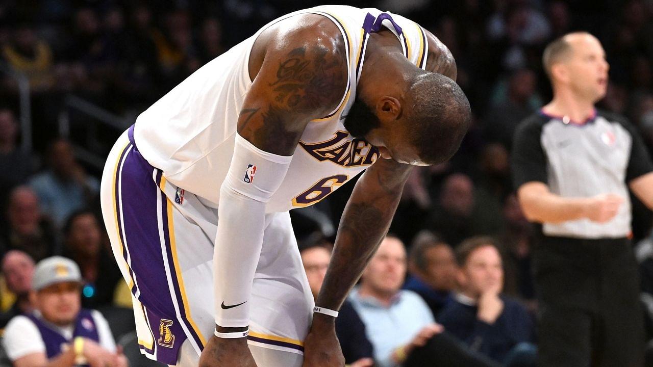 "I hate losing, I feel like poop right now": LeBron James expresses his anger as the Lakers fall seven games below +500