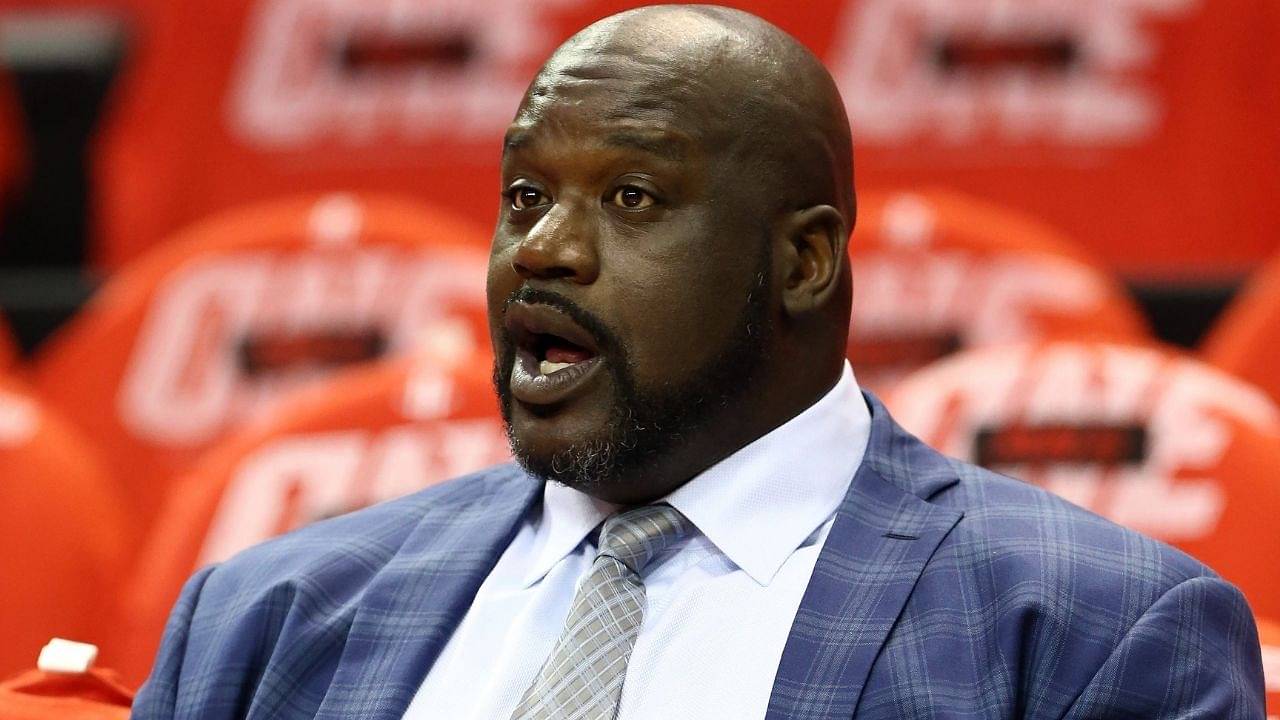 "I'll wear a pink suit if Luka Doncic drops 35!": Shaq narrowly escapes embarrassment on NBA on TNT