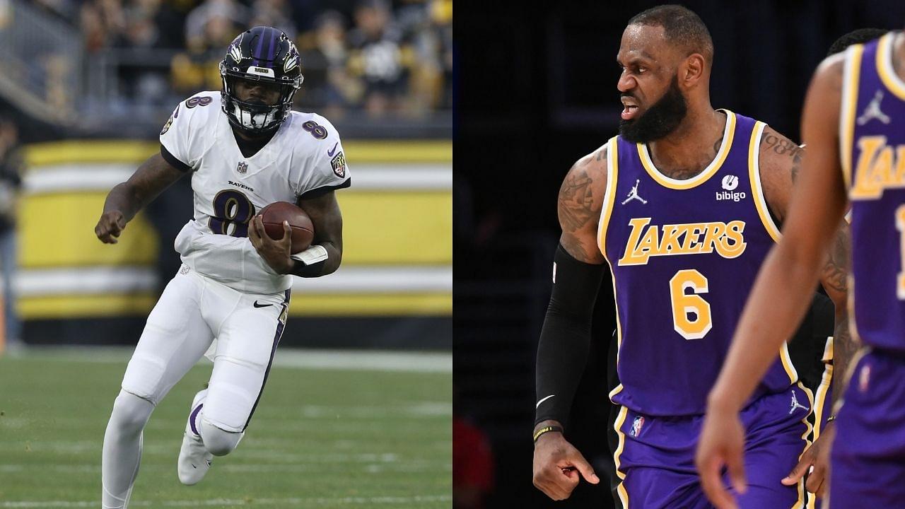 “I listen to a lot of Beethoven and sh*t before games”: LeBron James and Lamar Jackson dish on their pre-game routine to hype themselves up