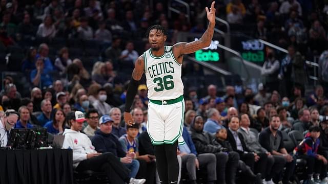 “Every coach will preach ‘when it’s a loose ball... be the first to hit the floor”: Kendrick Perkins defends Marcus Smart for his ‘dirty play’ that sent Stephen Curry to the locker room
