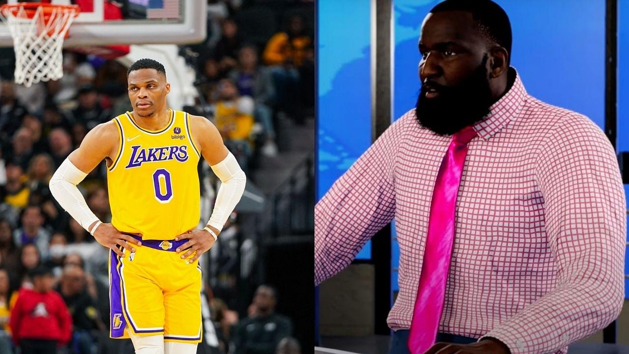 "LeBron James and the Lakers should SHUT DOWN Russell Westbrook": Kendrick Perkins slams the Lakers' star, says he should sit out for the rest of the season