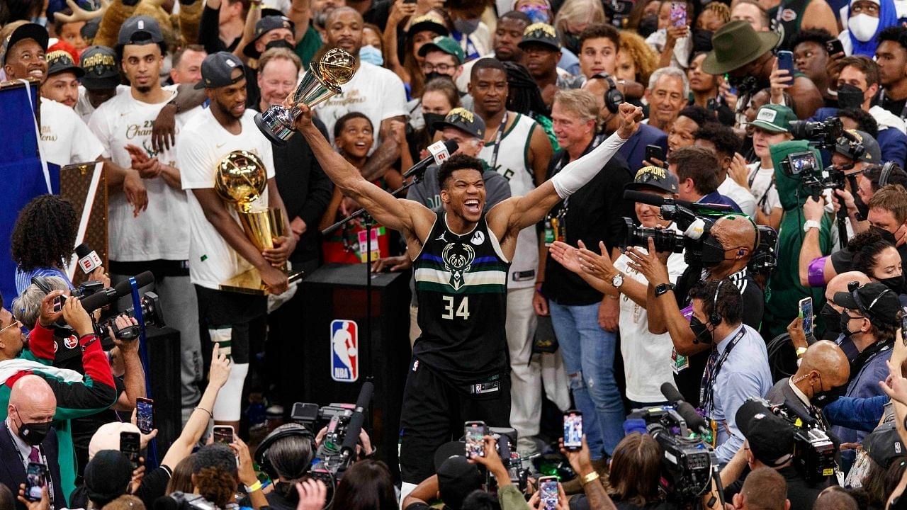 "Oh hell no, I've already done it, Who's in the MVP race?": Giannis Antetokounmpo is not chasing individual accolades anymore but is on the quest to repeat as champion