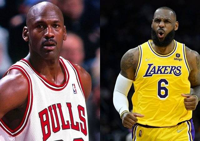 “LeBron James is still chasing Michael Jordan .. 2 rings, MVP, 2 FMVP, DPOY & 9 scoring titles”: FS1 analyst creates a HOF player with the difference in Lakers and Bulls GOAT’s achievements