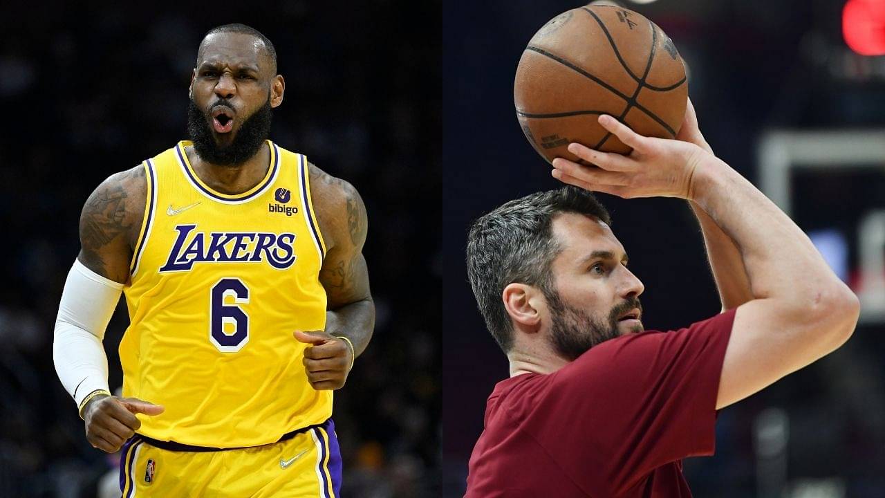 “I’m not f**king with LeBron James for at least 48 hours!!”: Kevin Love and the Lakers superstar have a back-and-forth following the latter’s poster on his Cavaliers teammate
