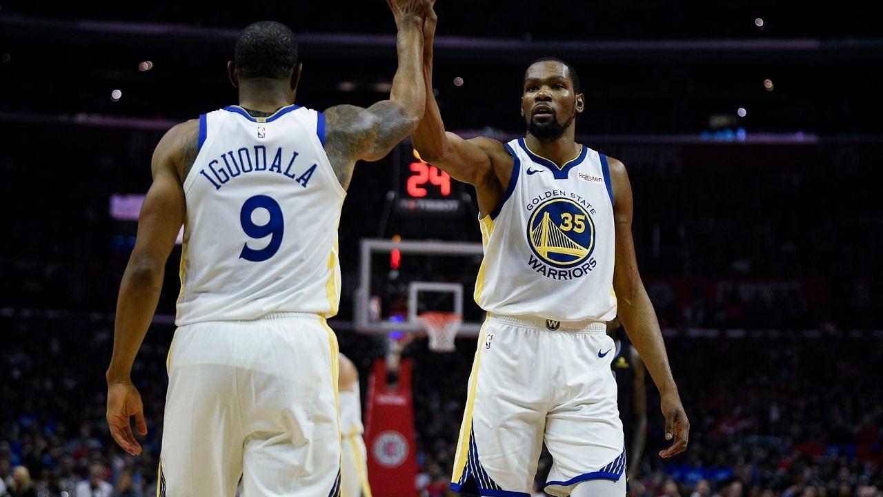 "Go watch Kevin Durant work out": Andre Iguodala has some solemn advice for haters of the Nets superstar; details just how great a man KD has been despite all this vitriol