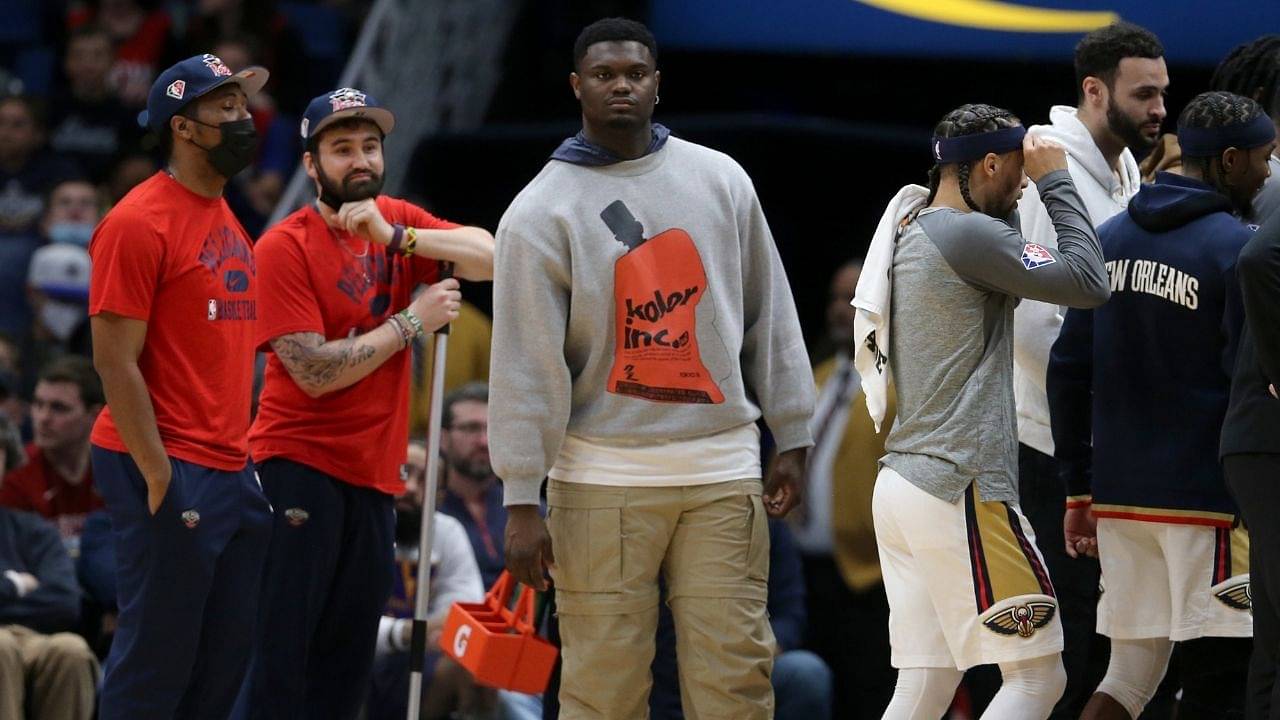 "Zion Williamson has not been cleared to pull anything like that!": Brian Windhorst puts forth worrying reality of Pelicans' star's impressive Eastbay dunk