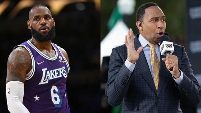 "LeBron James is a model of consistency, professionalism, and greatness": Stephen A. Smith reprimands Lakers Nation for booing the superstar recently 