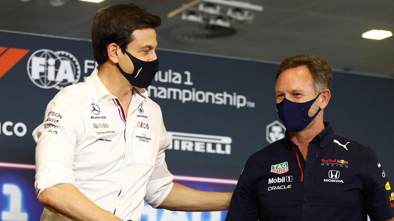"How does he know half an hour after he saw the car"– Toto Wolff hits back at Red Bull boss Christian Horner for his "illegal sidepod" comment which apparently latter never made